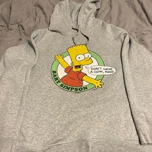 Bart Simpson “don’t have a cow” hoodie
